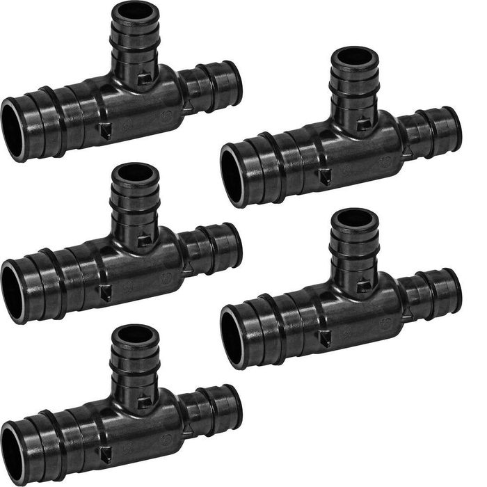1" x 3/4" x 3/4" Polymer PEX® Barb Tee