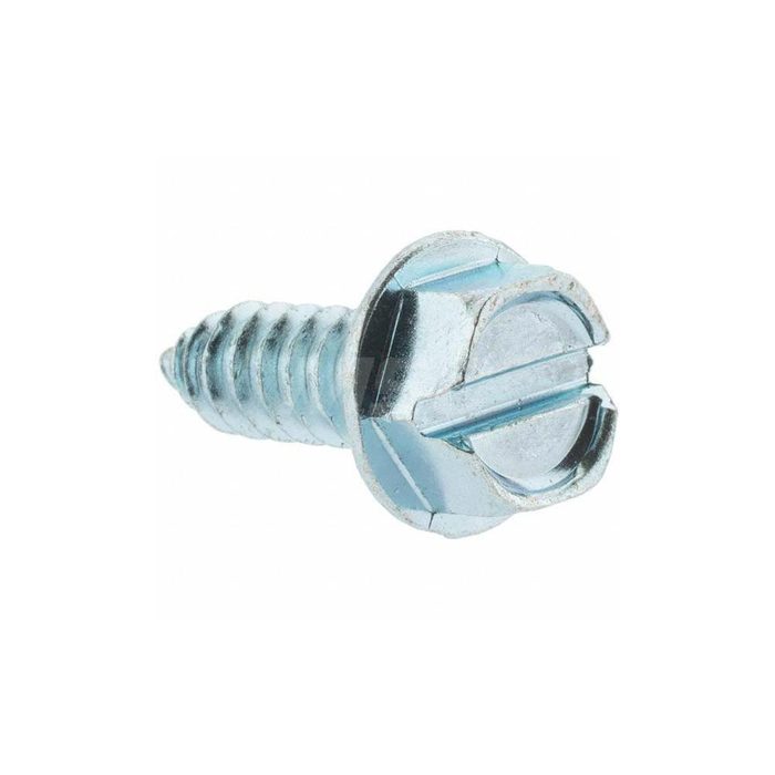 1/4 x 3/4 Slotted Hex Washer Sheet Metal Screws