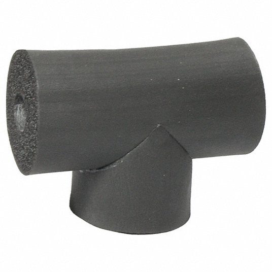 Oil-Resistant Buna-N Foam Rubber Insulation Tee Fitting Cover