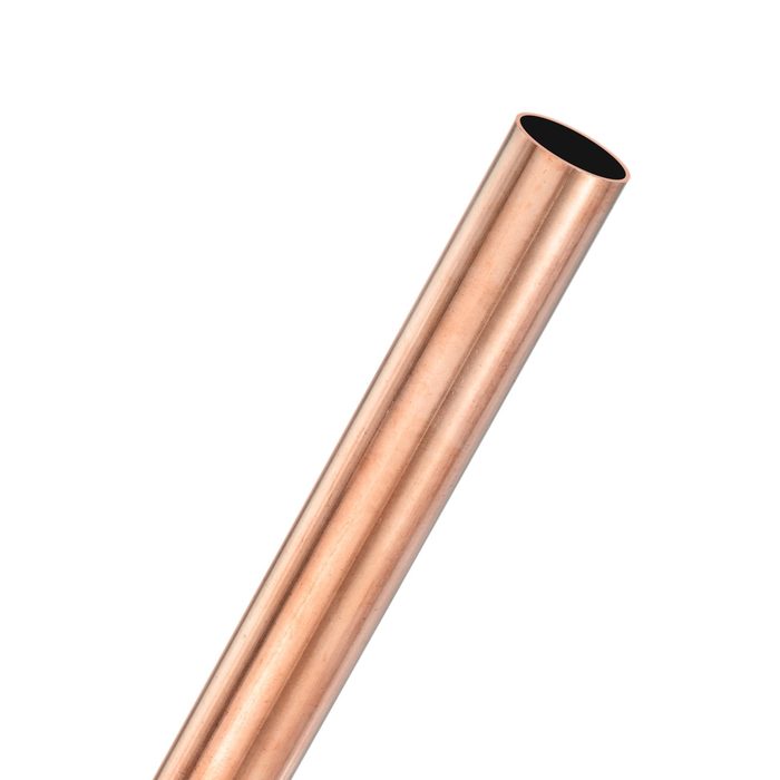 Copper Round Tube, 11mm OD 0.5mm Thick 200mm Length
