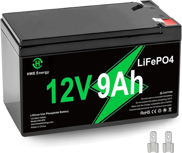 12V 9Ah Lithium Battery