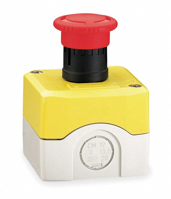 Emergency Stop Control Station: 1NC, No Operator