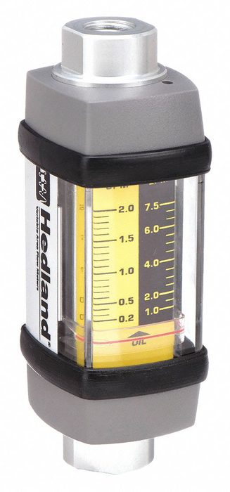 Flow Meter - Hydraulic, 0.2 gpm Port Size, SAE, Female, 2 gpm Max Flow