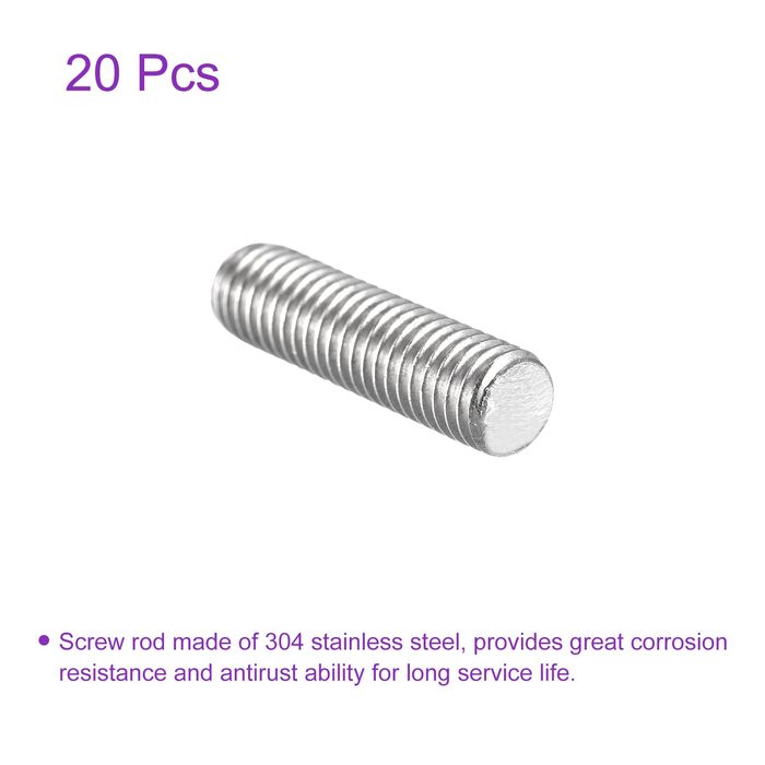 M8x30mm Fully All Threaded Rod
