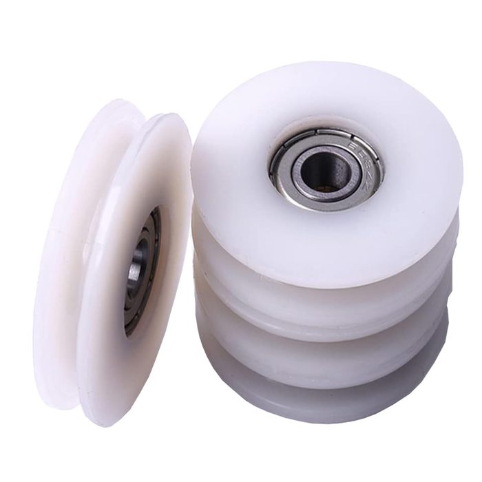 Nylon Grooved Roller Track Pulley