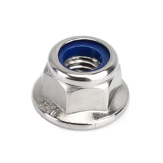 Hex Flange Nylon Insert Lock Nut