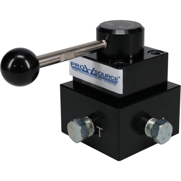 Hydraulic Control Manually Operated Directional Valve: 3/8-18 Inlet, 4.5 GPM, 3 Flow Positions, 10,000 Max psi