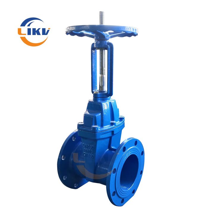 8 inch OSY Resilient Wedge Gate Valve, Flange