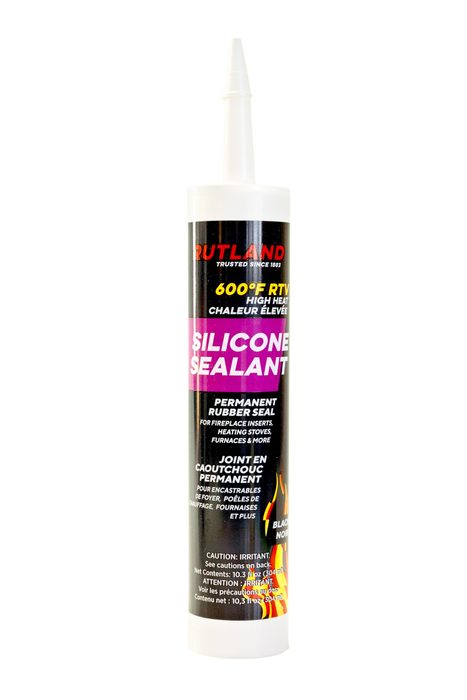 600°F RTV Silicone Sealant Black Cartridge