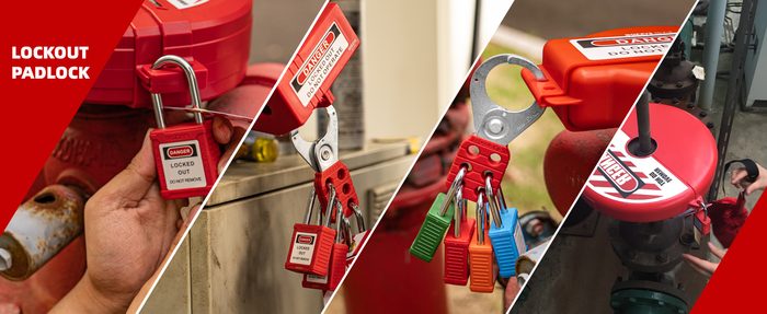 Aluminum Safety Padlock with Master Key