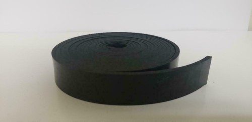 EPDM Rubber Roll, 1/8" THK x 2" WIDE x 10 ft LONG, 60 Duro