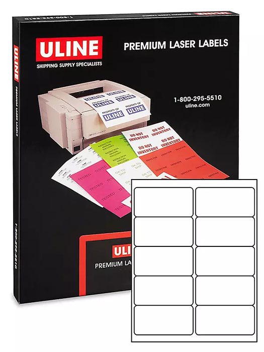 Block-Out Labels, Lsr/Inkjet