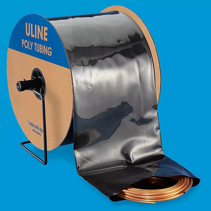 Black Poly Tubing Roll - 6 Mil, 10" x 1,000'