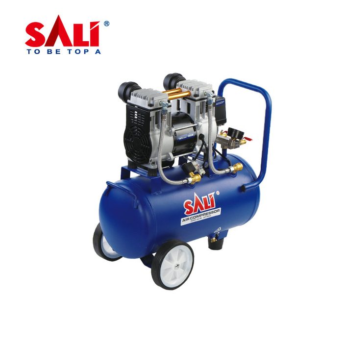 Oil-Free Ultra Quiet Air Compressor, 1100W 30L