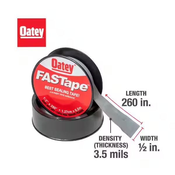 PTFE Plumber's Tape 1/2 in. x 260 in.