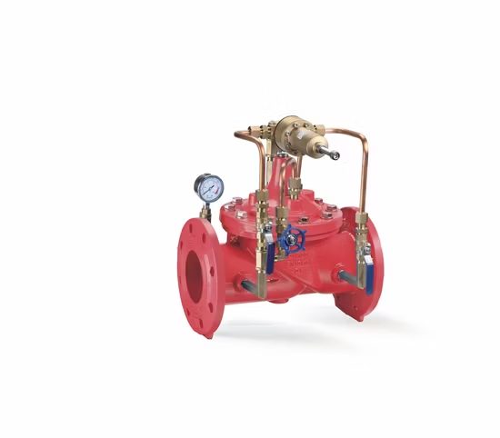 Fire Protection Grooved Remote Control Float Valve Hydraulic