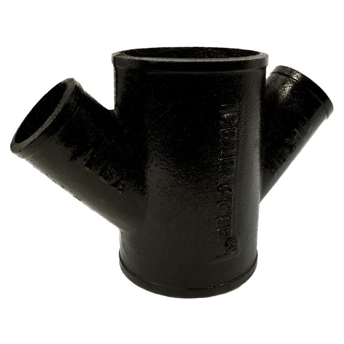 1/8 Bend No Hub Cast Iron Pipe Fitting