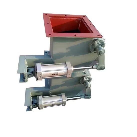 Pneumatic Double Layer Tipping Valve