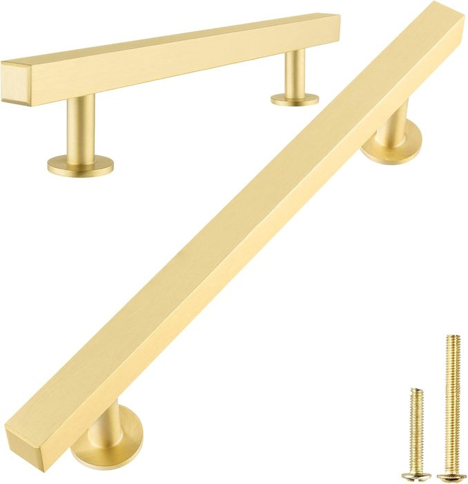 Solid T-Bar Cabinet Handle