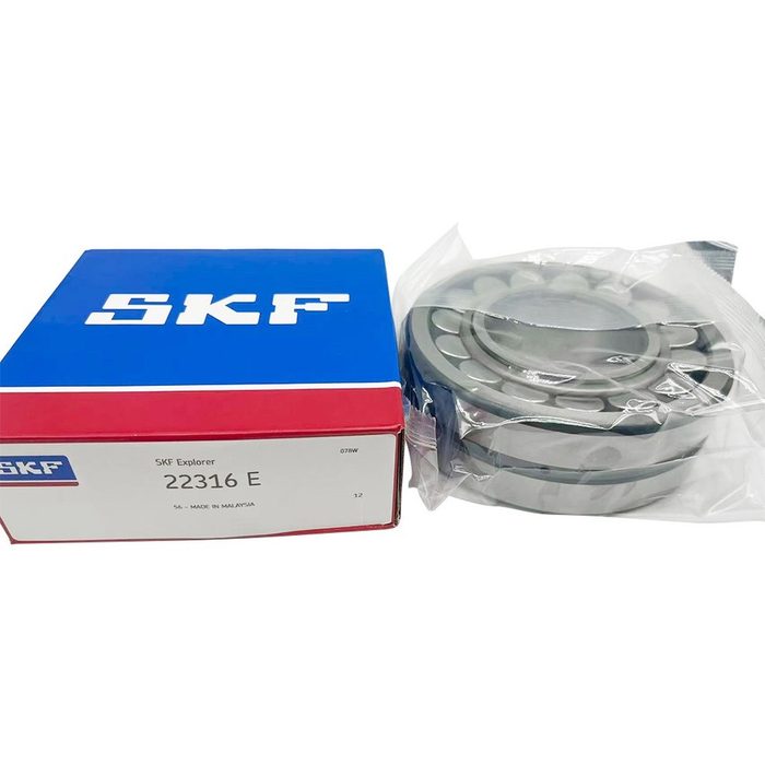 Spherical Roller Bearing, Straight Bore, Open, Steel Cage
