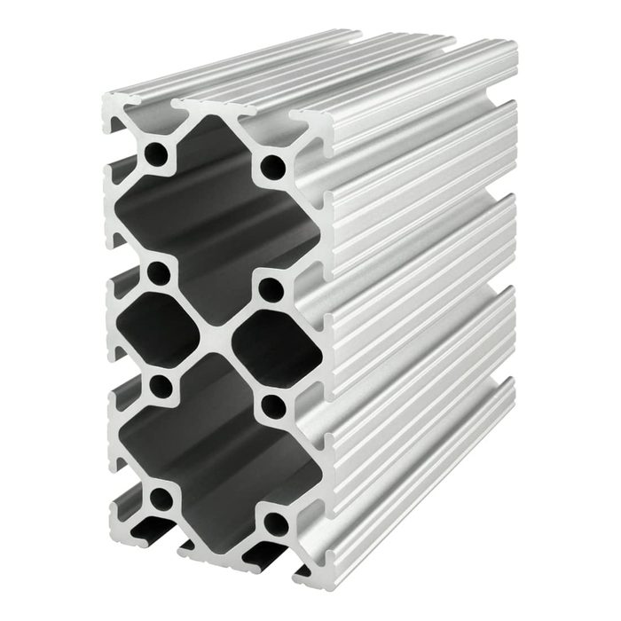 8020, 2040, 10 Series 2 Inch x 4 Inch T-Slotted Aluminum Extrusion