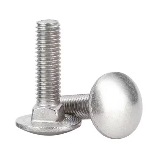 M5x10 Class 10.9 & 12.9 Grade Stainless Steel Carriage Bolt