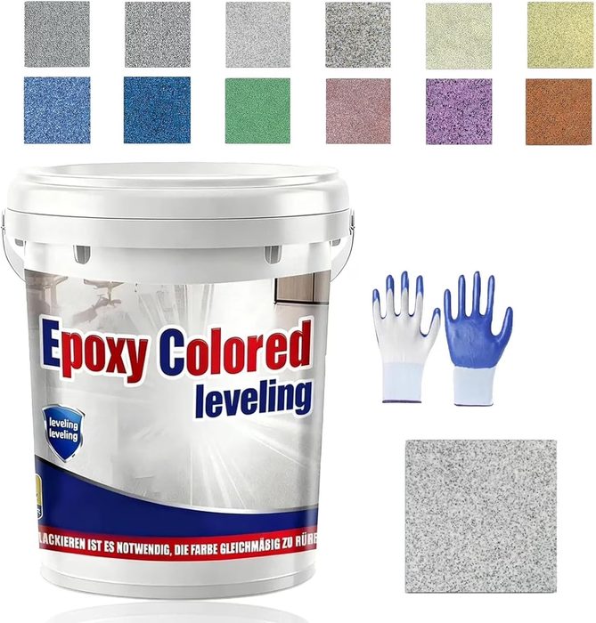 Epoxy Colored Sand Self-leveling Floor Paint