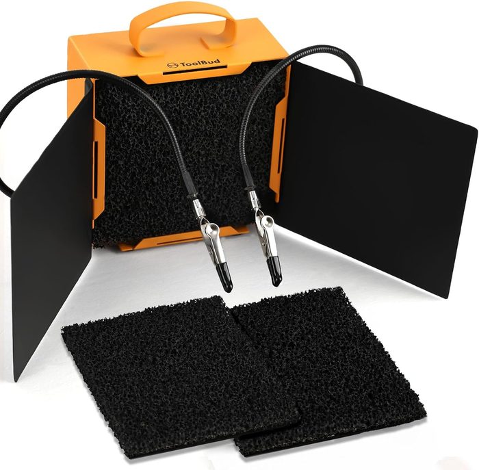 ToolBud Solder Fume Extractor with Removable Filter