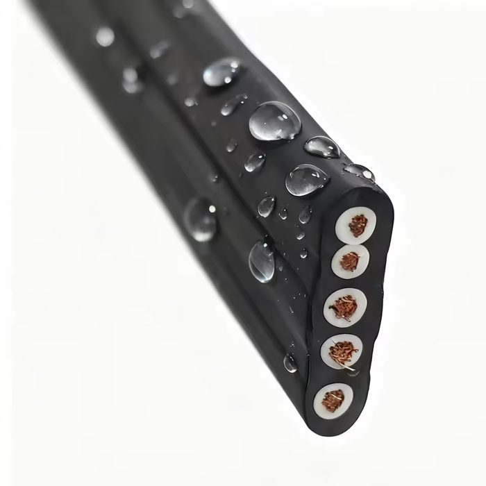 Multicore EPR Nitrile Insulated Rubber Driving Flat Cable