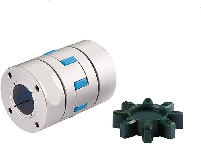 Jaw Coupling OD 40x55mm, 6/8mm bore