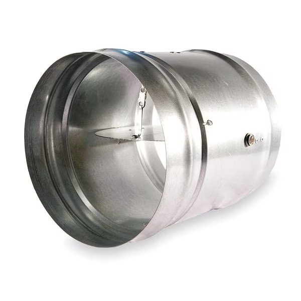 Round Fire Damper, 165 Deg F, 13-5/8 In. D