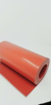 Red Silicone Sheet, 1/16" x 36" x 18", Rubber Mat
