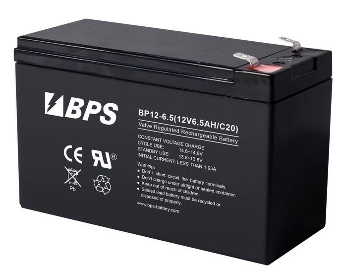 12V 6AH Sealed Lead Acid (SLA) Battery - T2 Terminals
