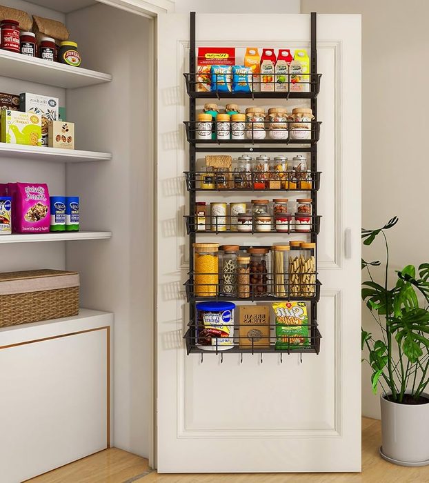 Kitchen Storage Rack with Slide Rails