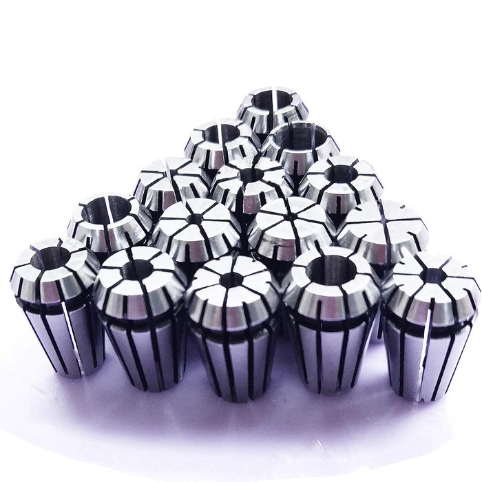 1.0mm-1.5mm ER11 Metric Precision Spring Collet