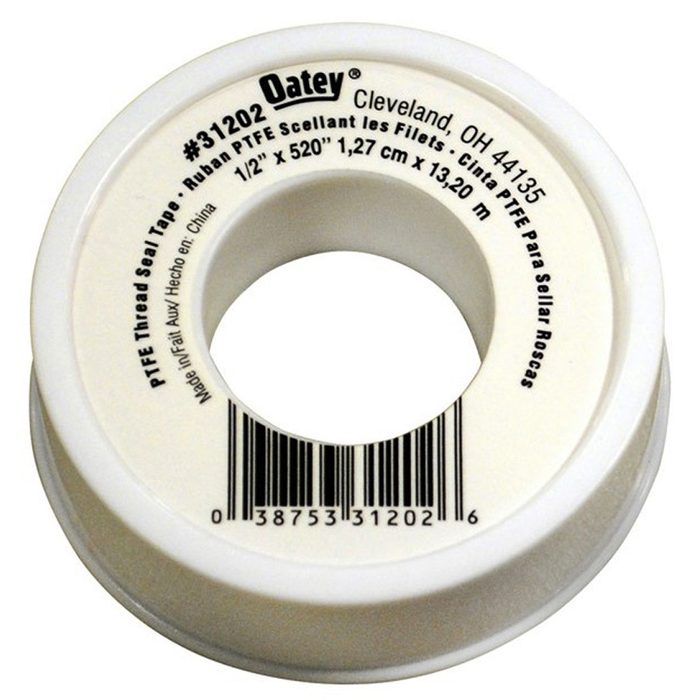 PTFE Thread Seal Tape, 3/4 x 520 In.
