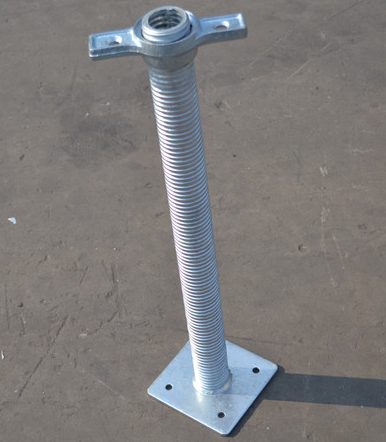 Hollow Solid Steel Adjustable Scaffolding Feet