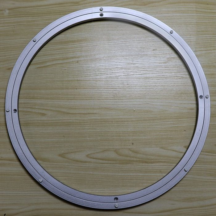 Aluminum 24 Inches Silent Lazy Susan Turntable Ring Swivel Plate Bearing