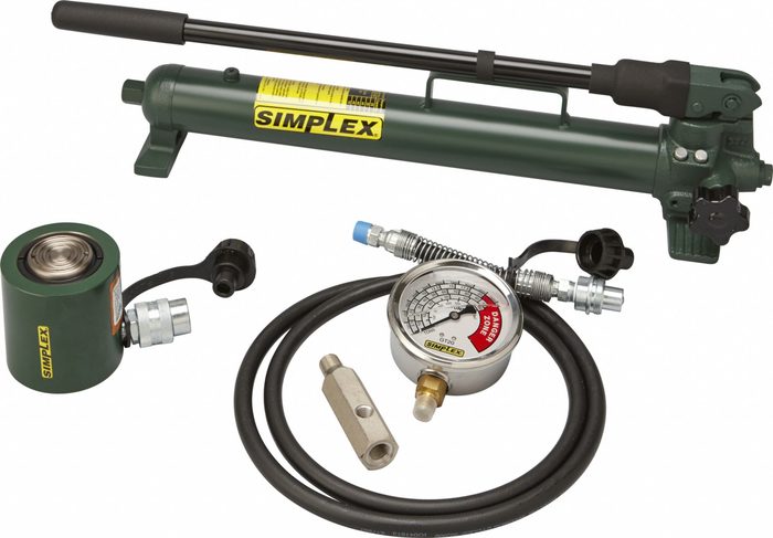 Hollow Hydraulic Ram, 50 ton Nominal Capacity