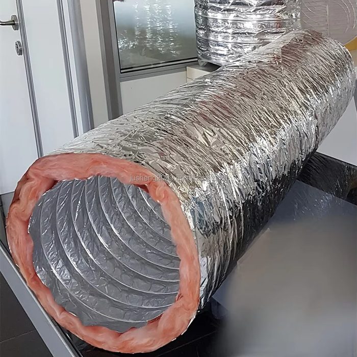 Insulated-Flex Ducting Ventilation