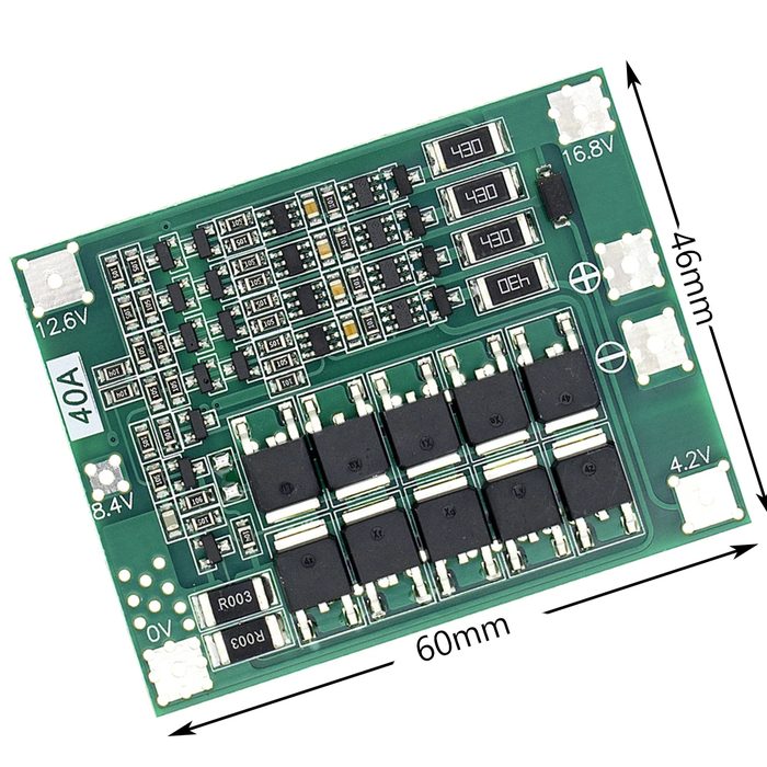 Li-ion Lithium Battery 18650 Charger PCB BMS