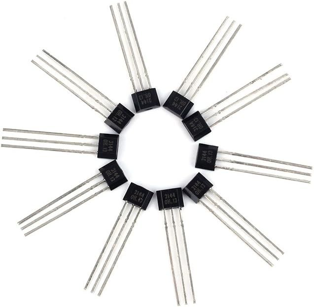 Ratiometric Linear Hall Effect Sensors Chip, TO-92UA 3pin SIP