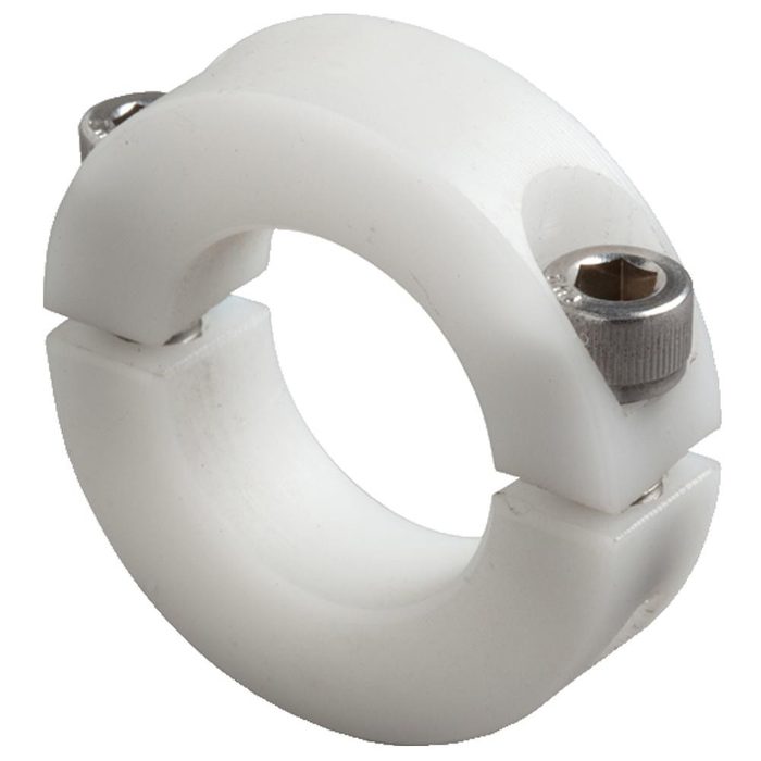 Smooth Plastic Shaft Collar