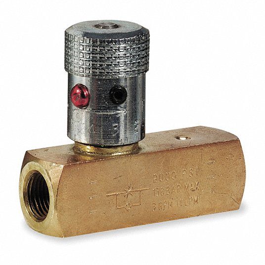 5 GPM Brass Flow Control Valve Assembly