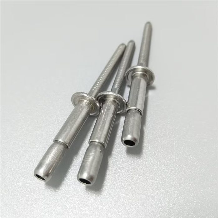 Structural Rivets, Protruding Head, 1/4 inch Dia., 0.810 inch L