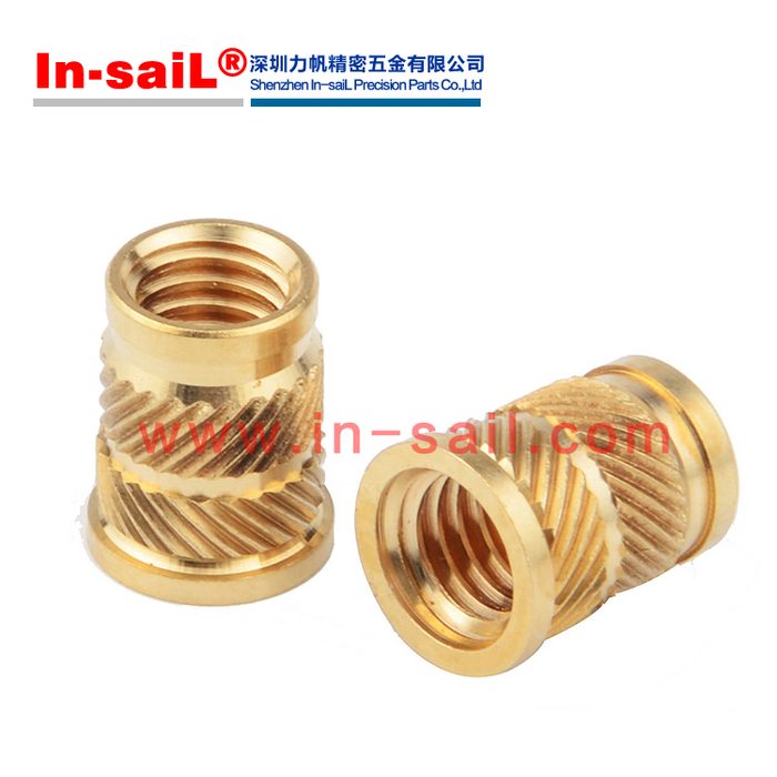 Knurled Brass Inserts - Heat Staking Press
