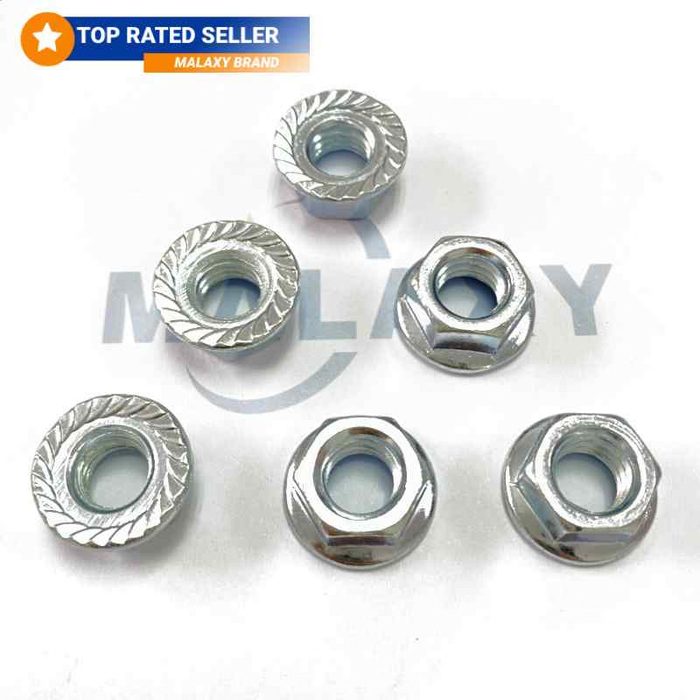 Malaxy M3-M16 Stainless Steel Hex Flange Nut Set