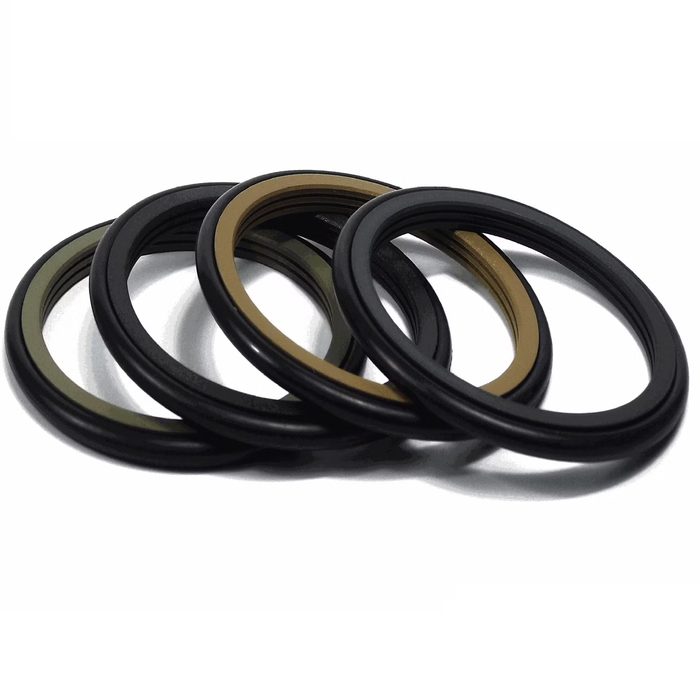 Double Action Rotary Seal with Symmetrical Groove