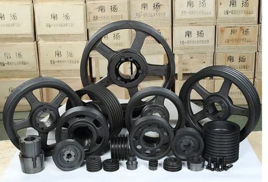 3V Series Cast Iron Single-Groove Sheaves Pulley with Split Taper Bushings