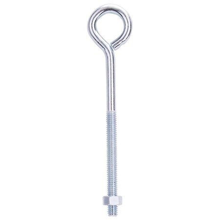 Eye Bolt, 4.8 mm Thread, 1 in L